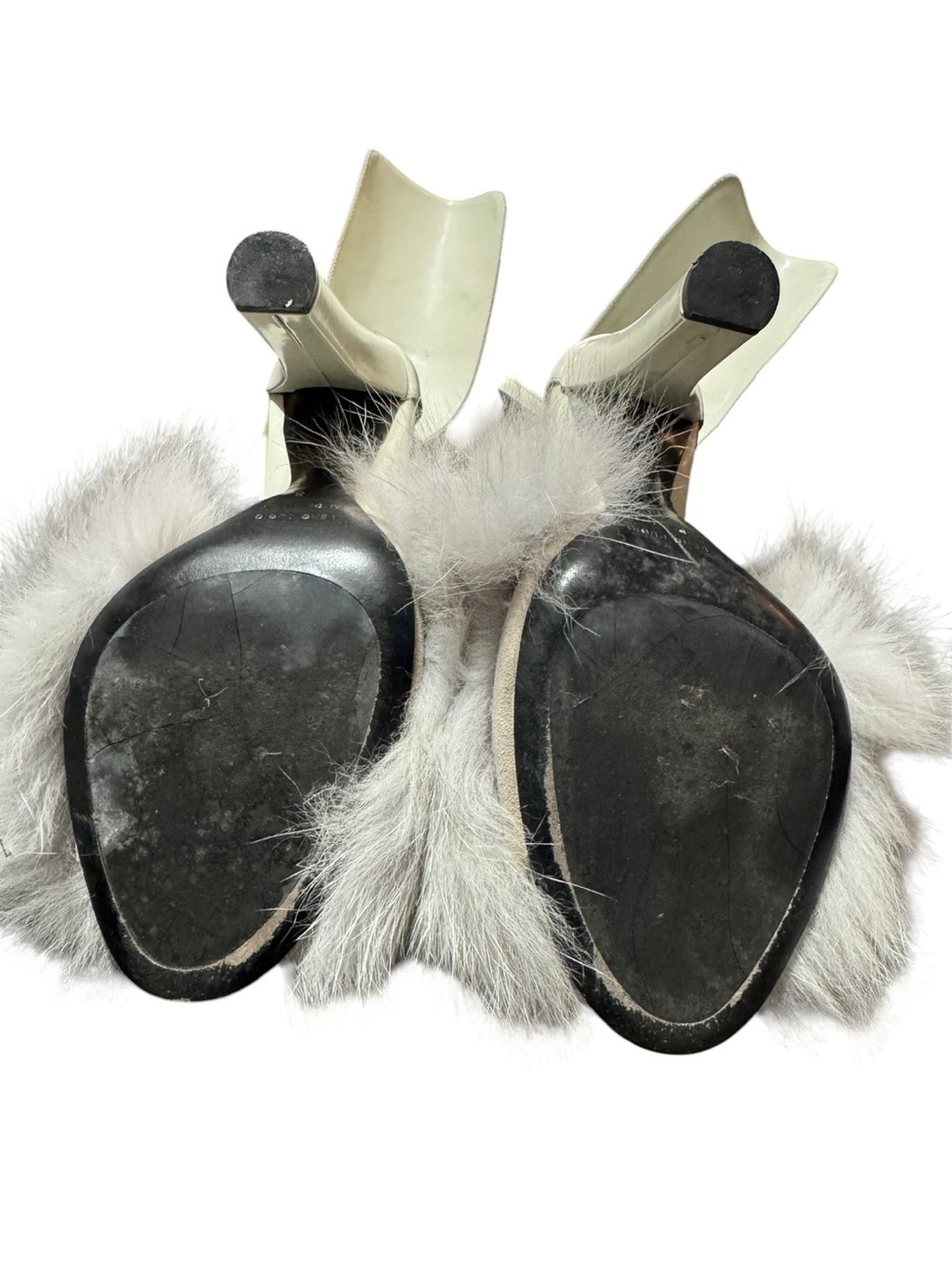 Alexander Wang Simona Fur Sandal - Picture 6 of 8